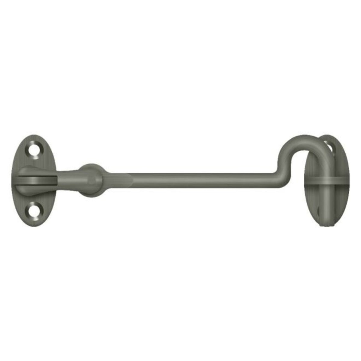 Deltana CHK4U15A Cabin Swivel Hooks, Antique Nickel, 4"