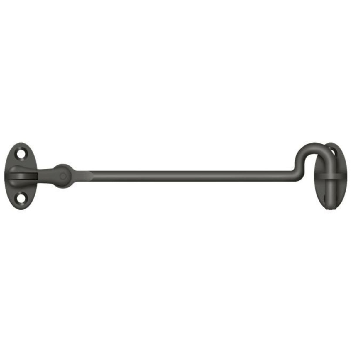 Deltana CHK6U10B Cabin Swivel Hooks, Oil Rubbed Bronze, 6"