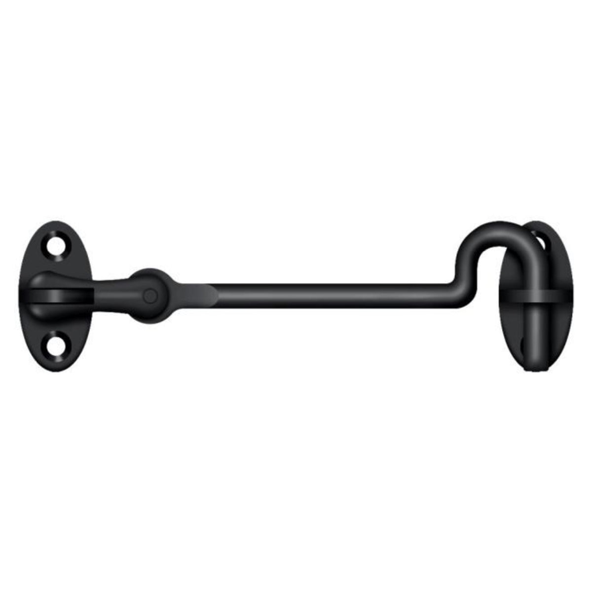 Deltana CHK4U19 Cabin Swivel Hooks, Black, 4"