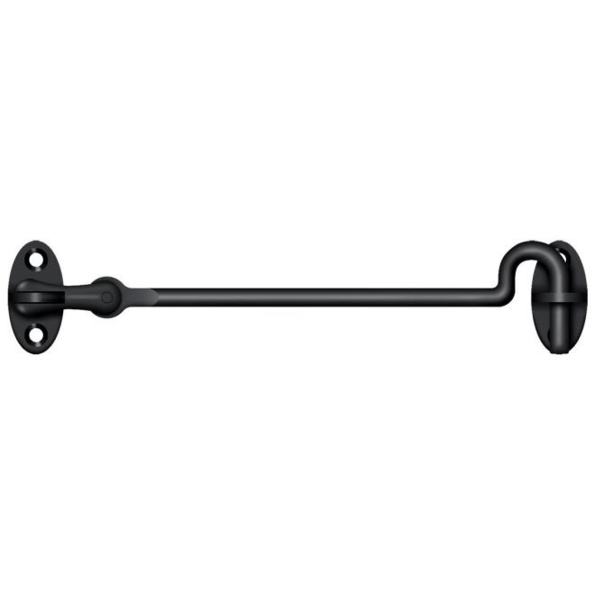 Deltana CHK6U19 Cabin Swivel Hooks, Black, 6"