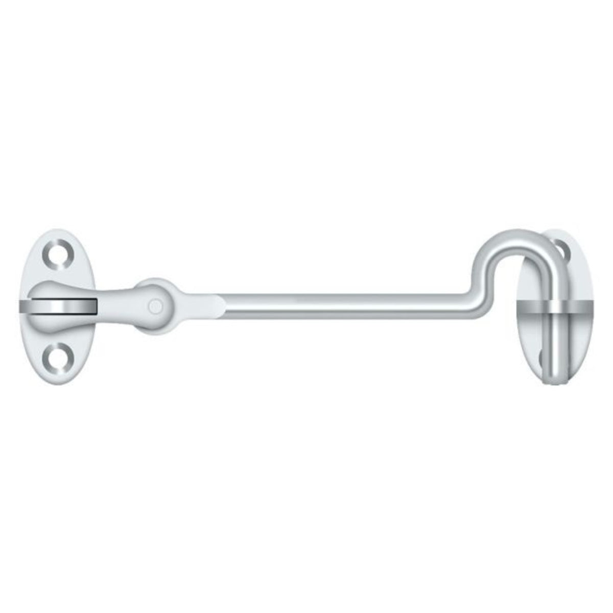 Deltana CHK4U26 Cabin Swivel Hooks, Bright Chrome, 4"