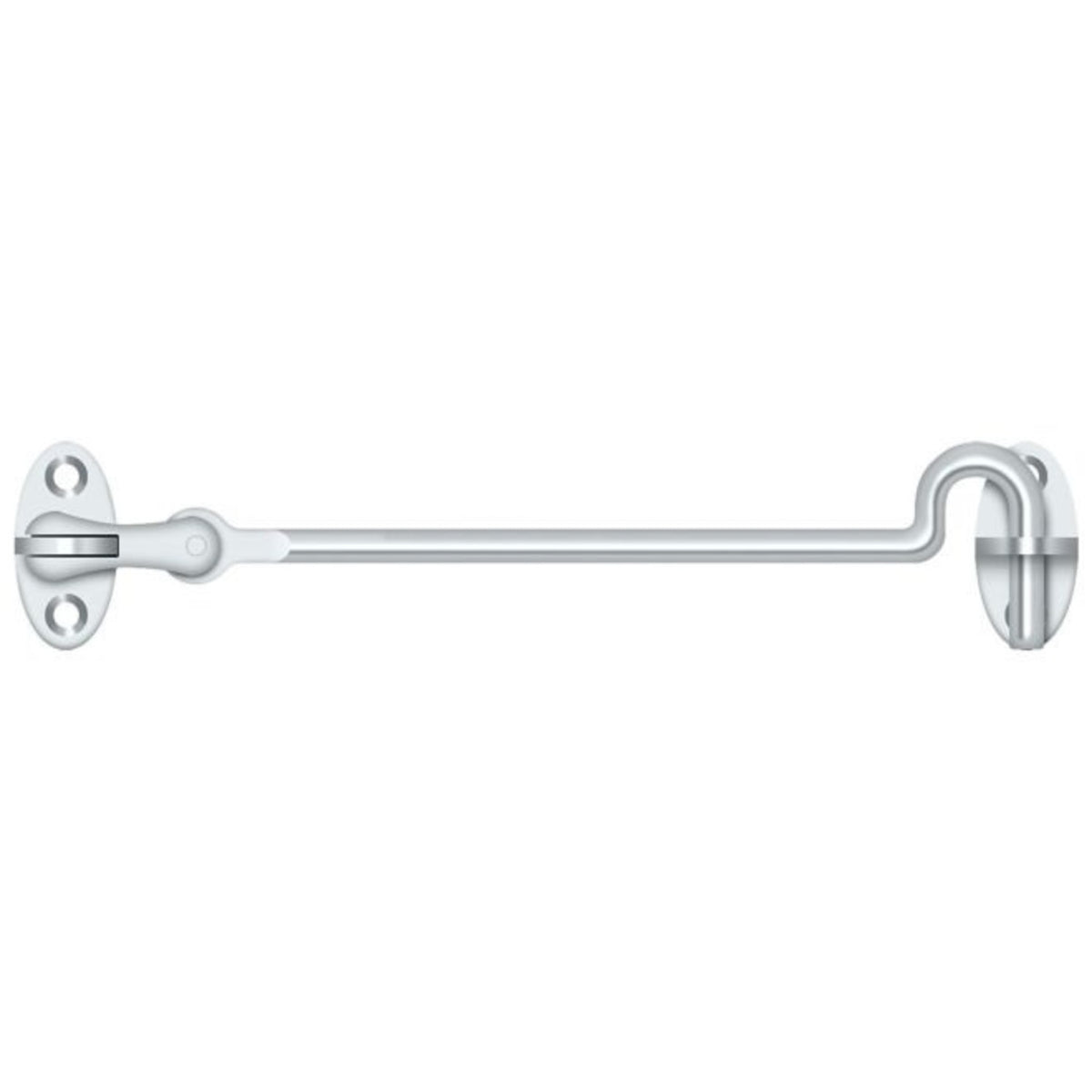 Deltana CHK6U26 Cabin Swivel Hooks, Bright Chrome, 6"