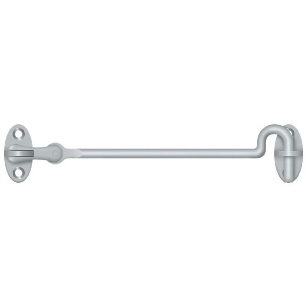 Deltana CHK6U26D Cabin Swivel Hooks, Satin Chrome, 6"