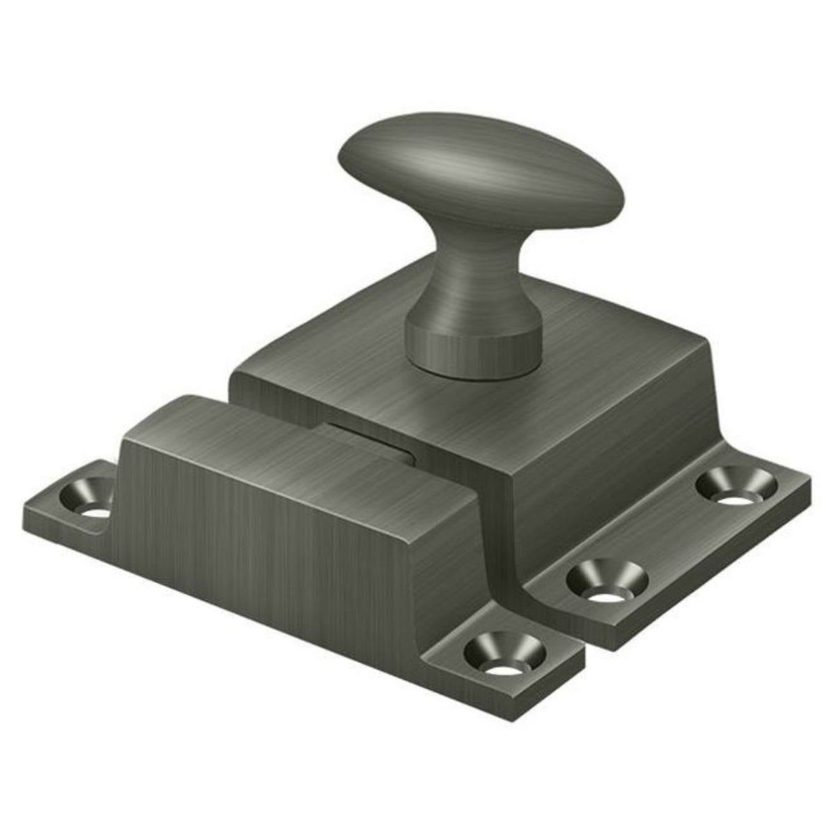 Deltana CL1532U15A Cabinet Lock, Antique Nickel, 1-1/5" x 1-4/5"
