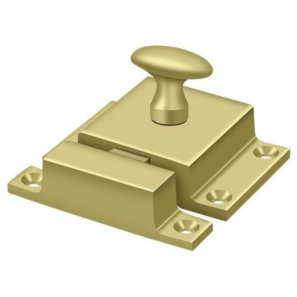 Deltana CL1580U3 Cabinet Lock, Bright Brass, 1-3/5" X 2-3/10"