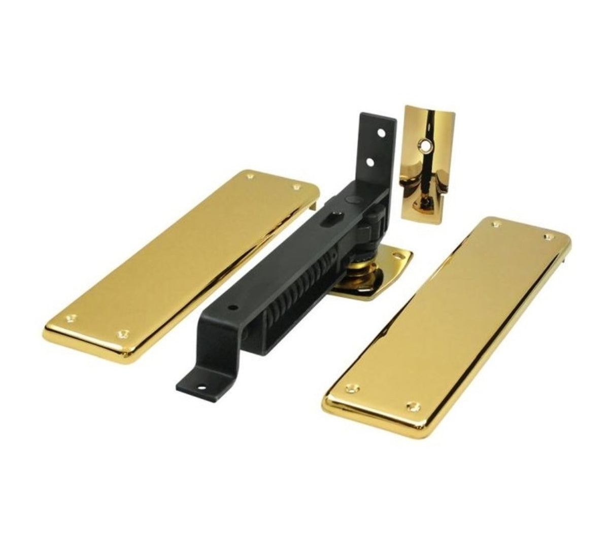 Deltana DASH95CR003 Spring Hinge, Lifetime Brass