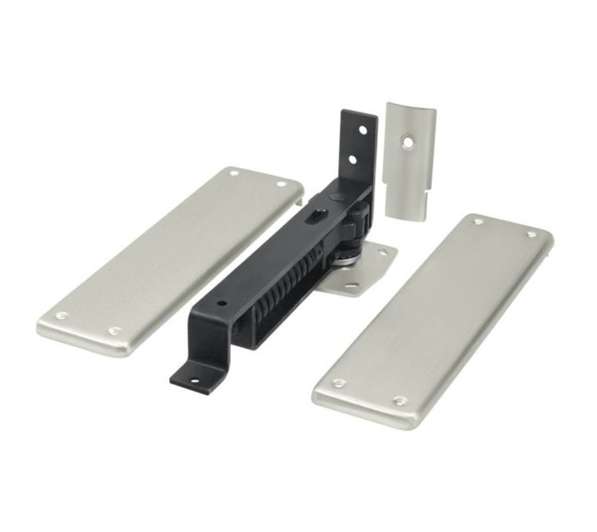 Deltana DASH95U15 Spring Hinge, Satin Nickel