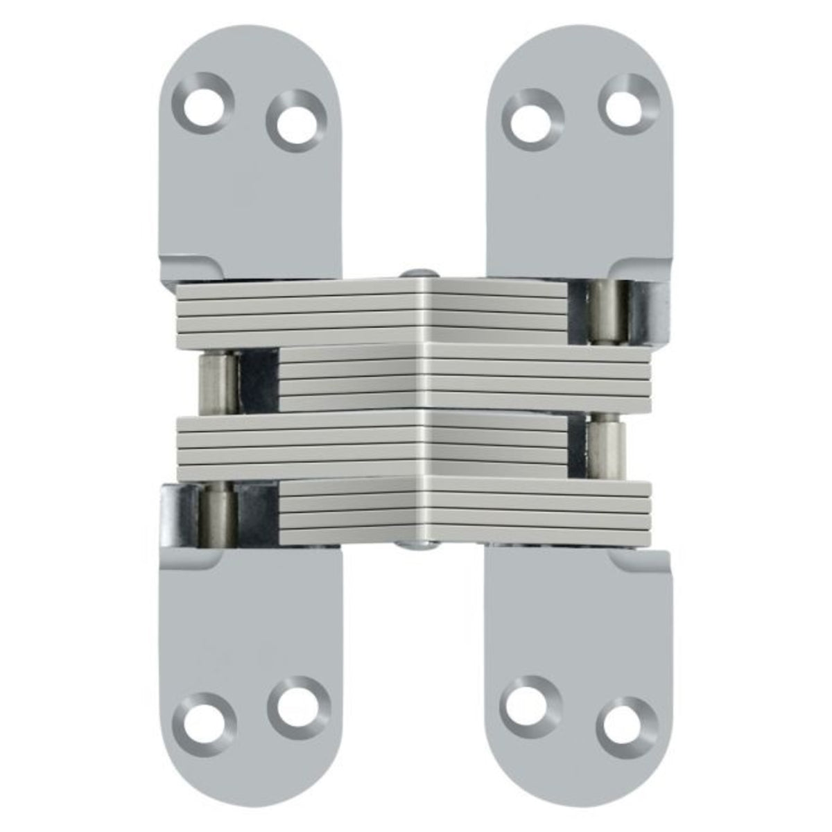 Deltana DCH218U26D Concealed Hinge, Satin Chrome, 4-5/8" x 1-1/8"