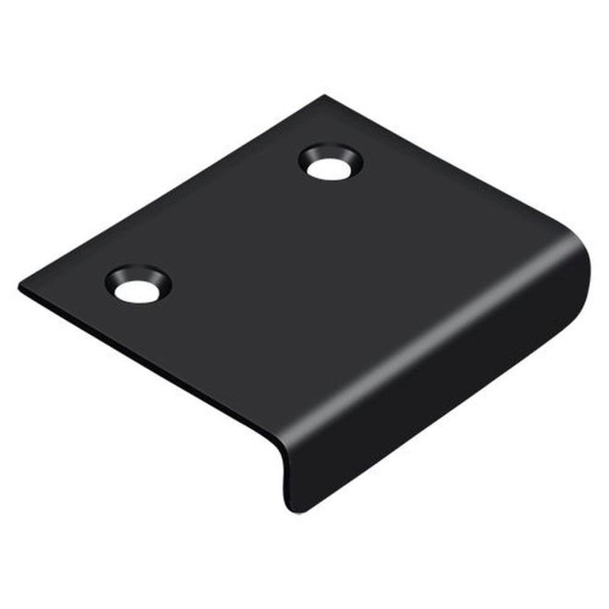 Deltana DCM215U19 Drawer, Cabinet, Mirror Pull, 2" x 1-1/2", Black