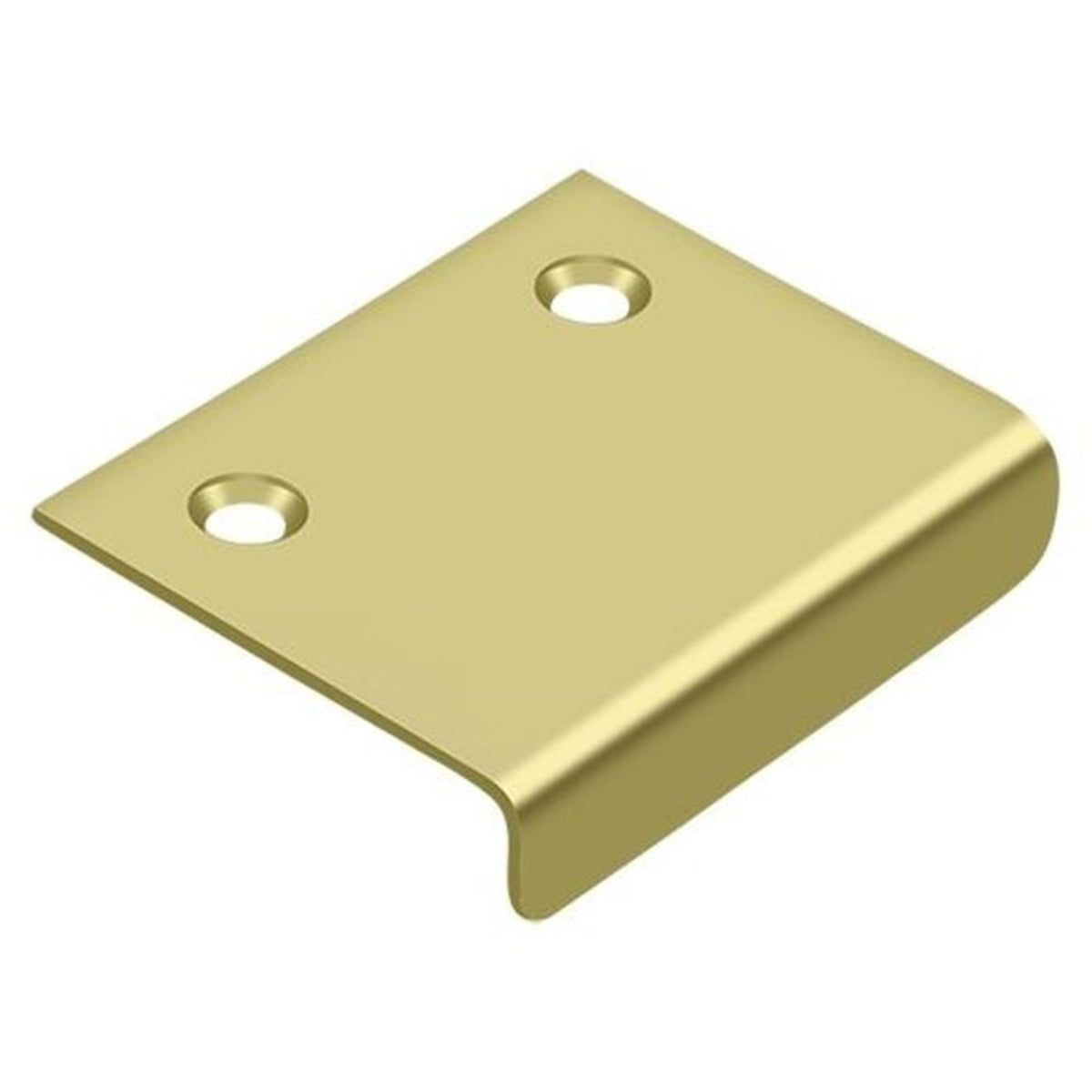 Deltana DCM215U3 Drawer, Cabinet, Mirror Pull, 2" x 1-1/2", Bright Brass