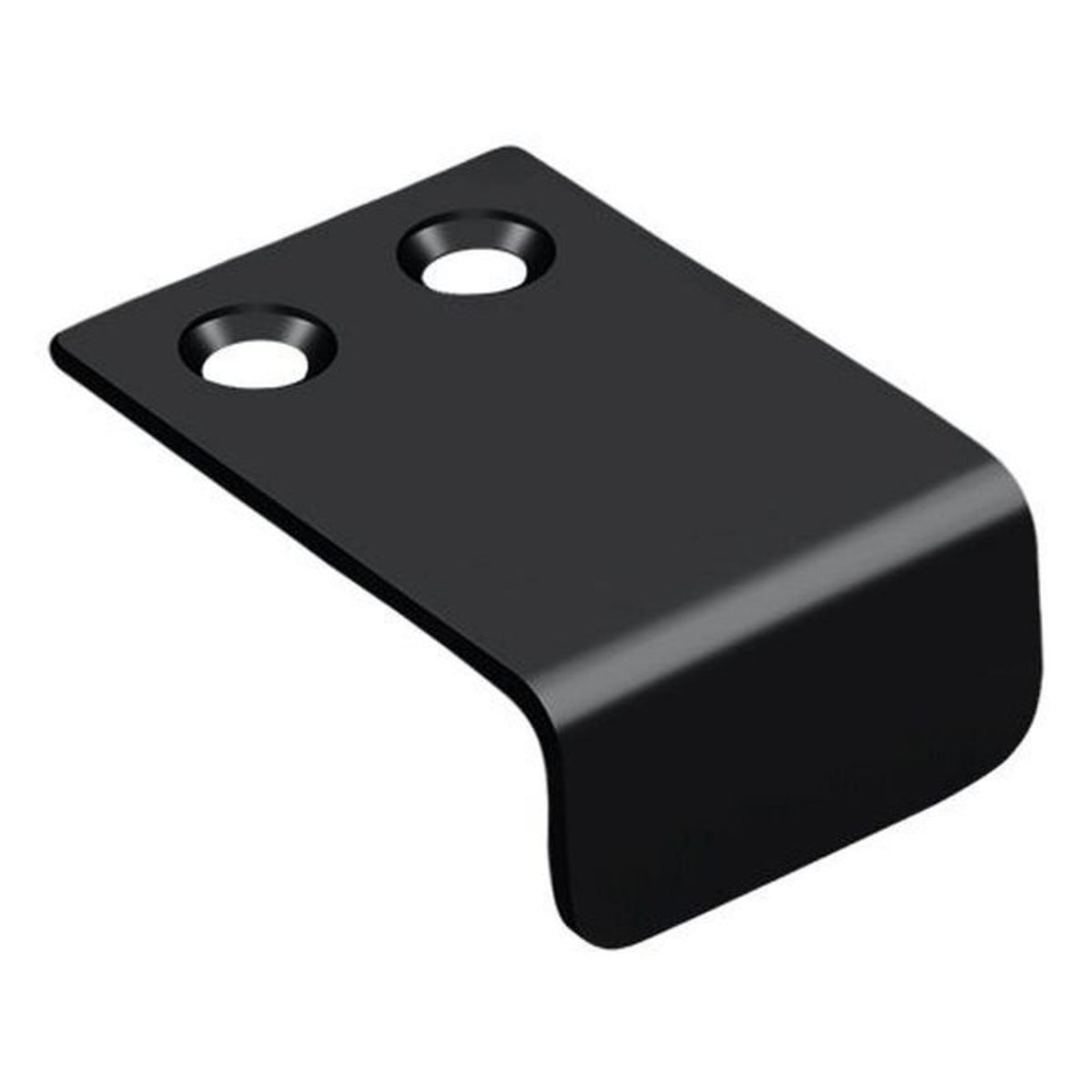 Deltana DCM115U19 Drawer, Cabinet, Mirror Pull, 1" x 1-1/2", Black
