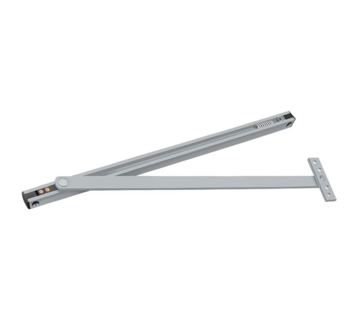Deltana DCSM10U26D Overhead Door Holder, Satin Chrome