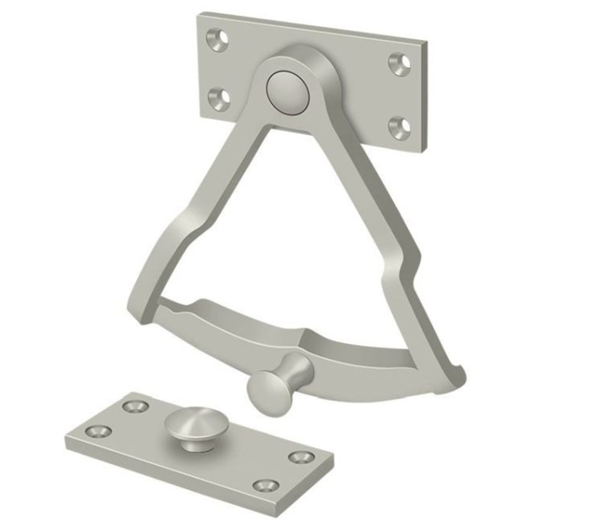 Deltana DDQ56U15 Dutch Door Quadrant, Satin Nickel