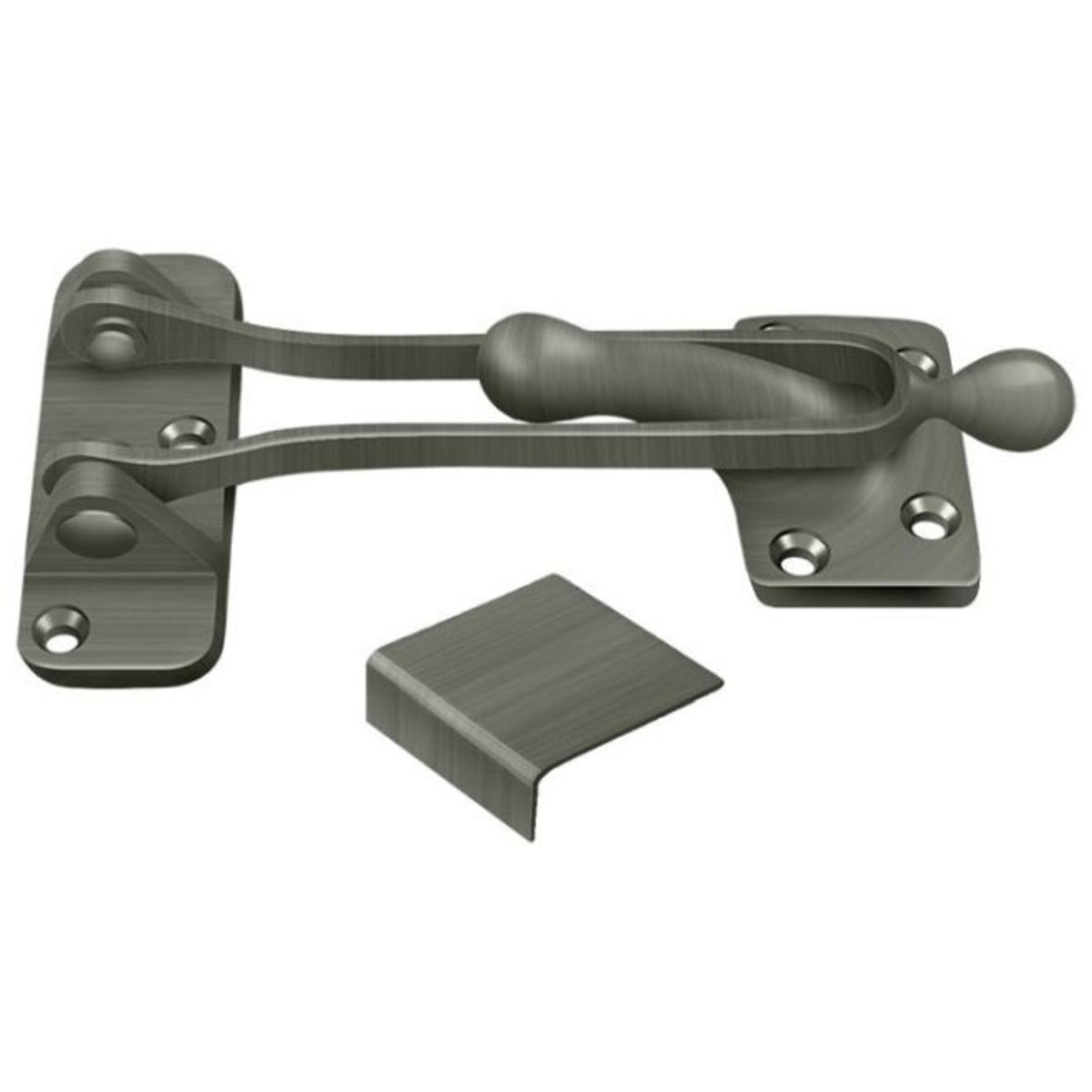 Deltana DG525U15A Door Guard, Antique Nickel, 5"