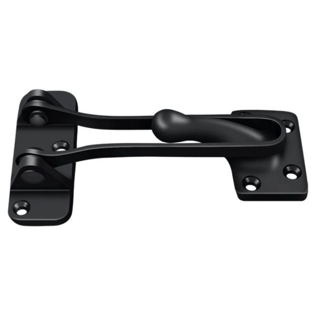 Deltana DG425U19 Door Guard, Black, 4"