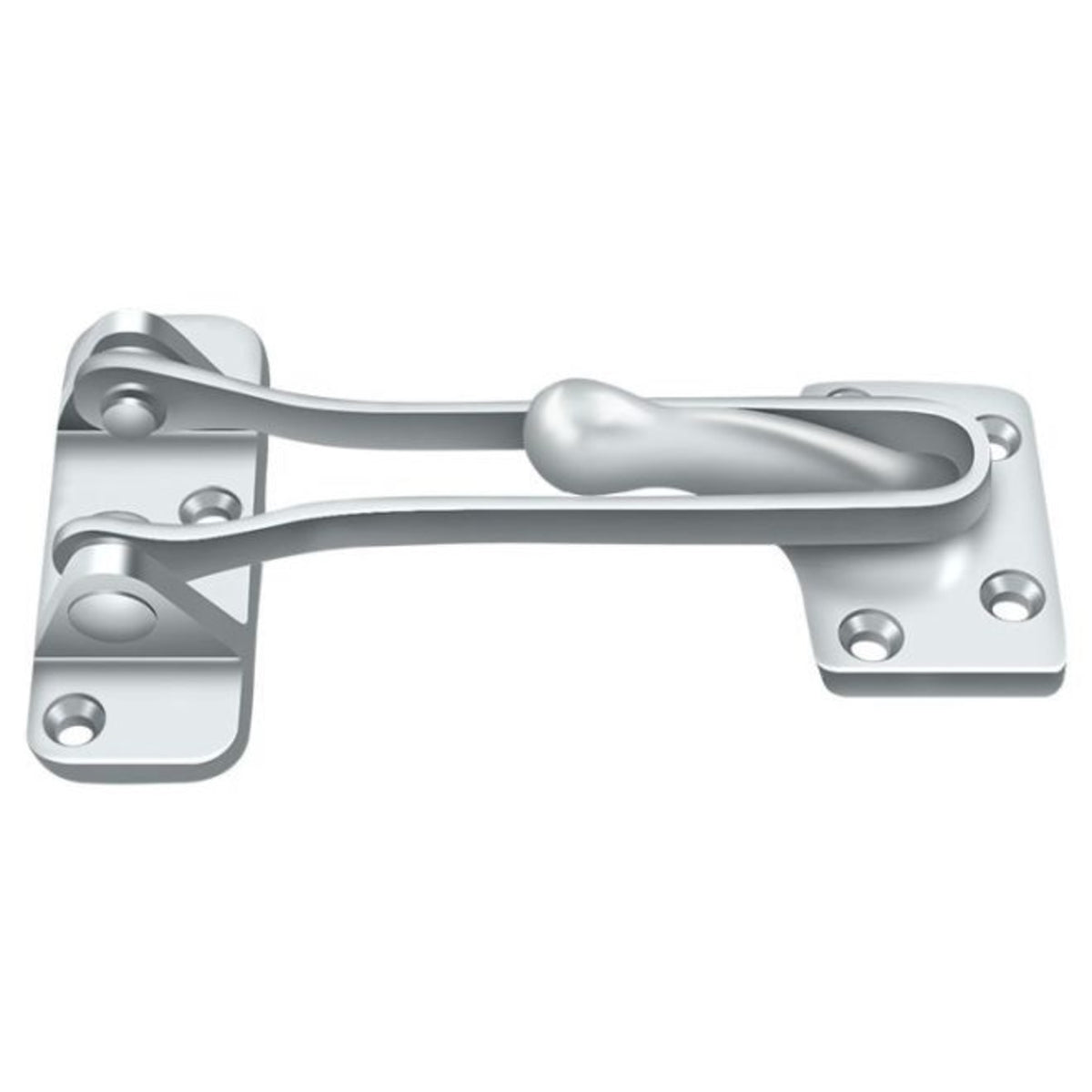 Deltana DG425U26 Door Guard, Bright Chrome, 4"