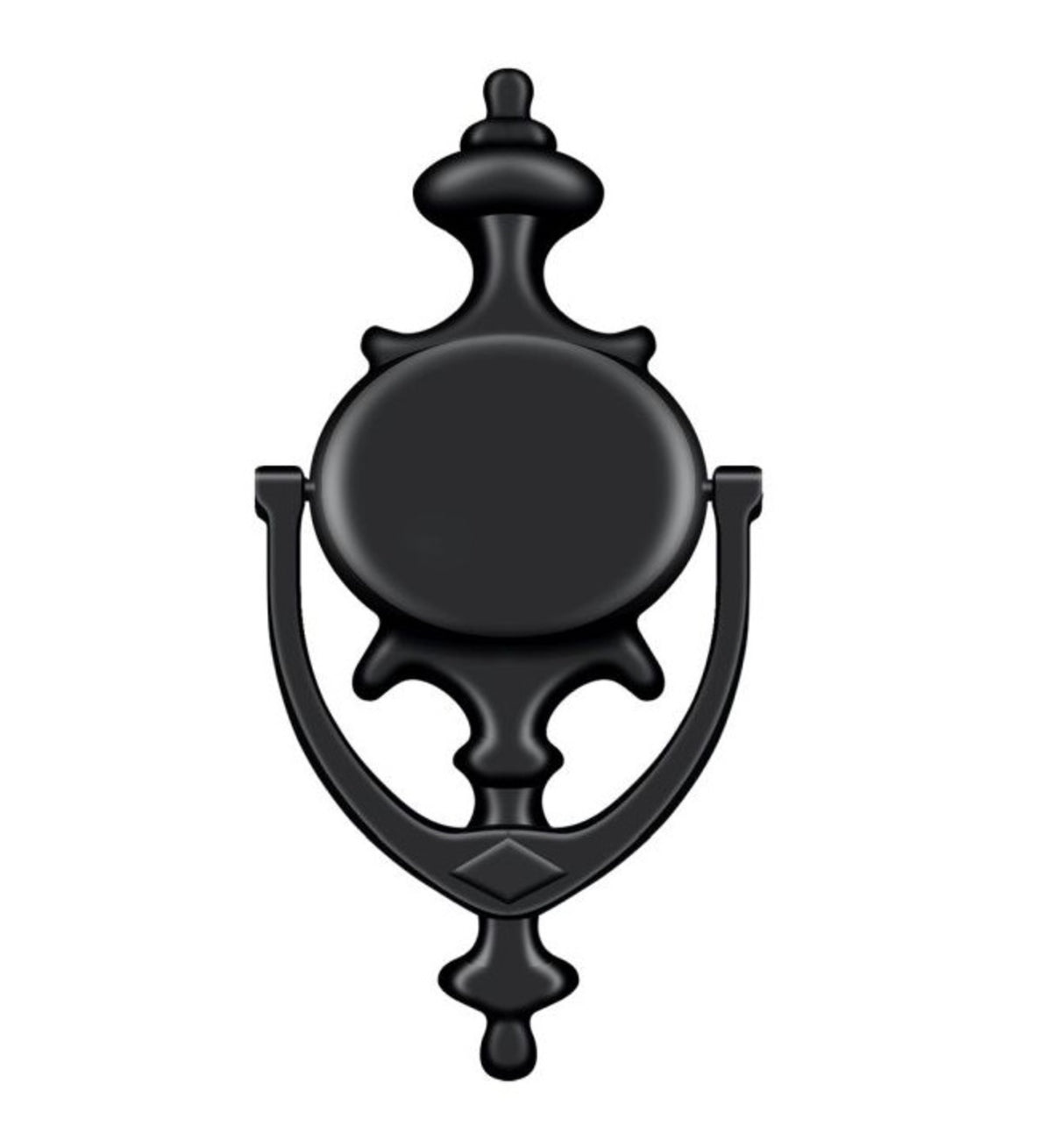 Deltana DK854U19 Door Knocker, Imperial, Black