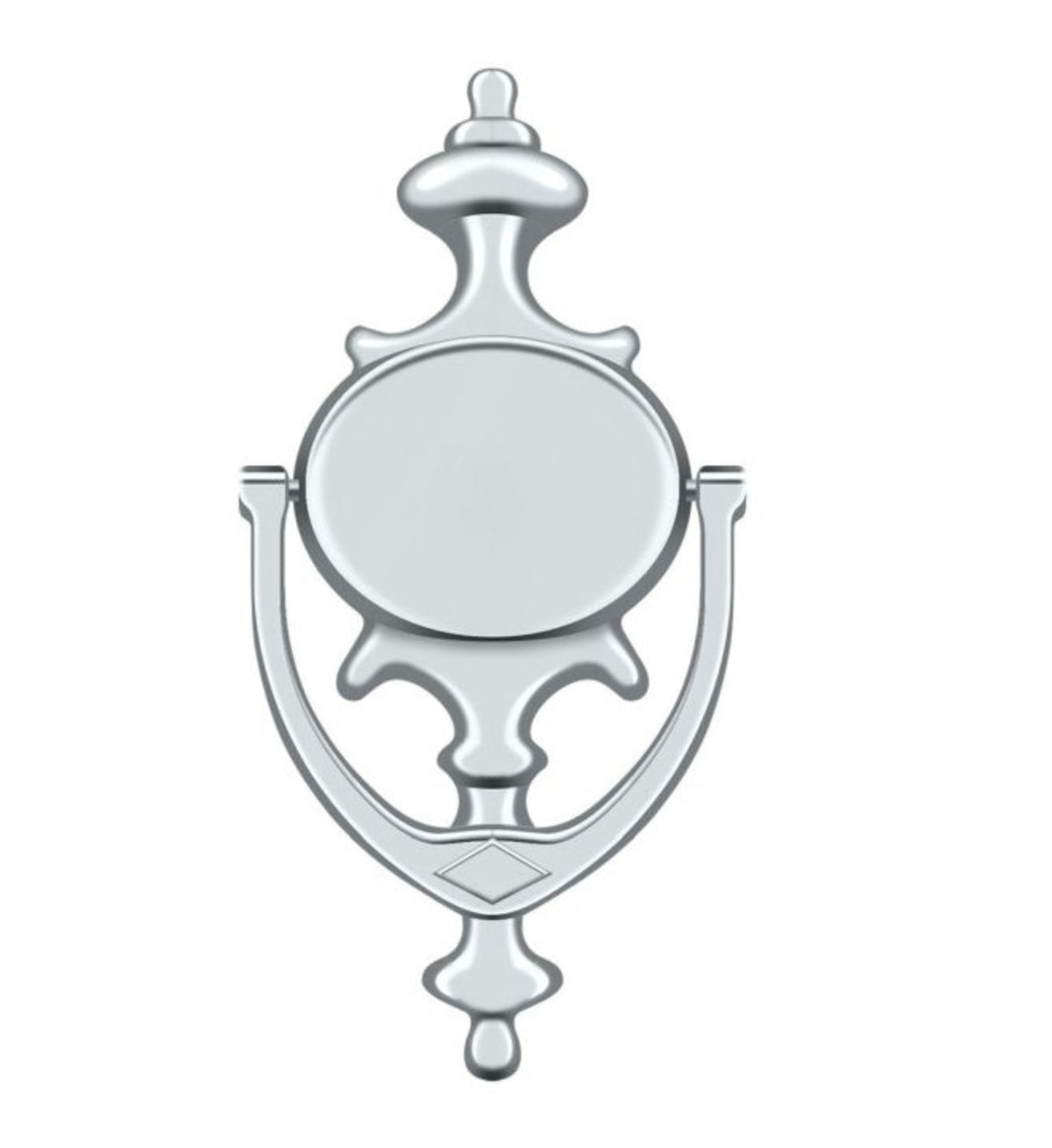 Deltana DK854U26 Door Knocker, Imperial, Bright Chrome