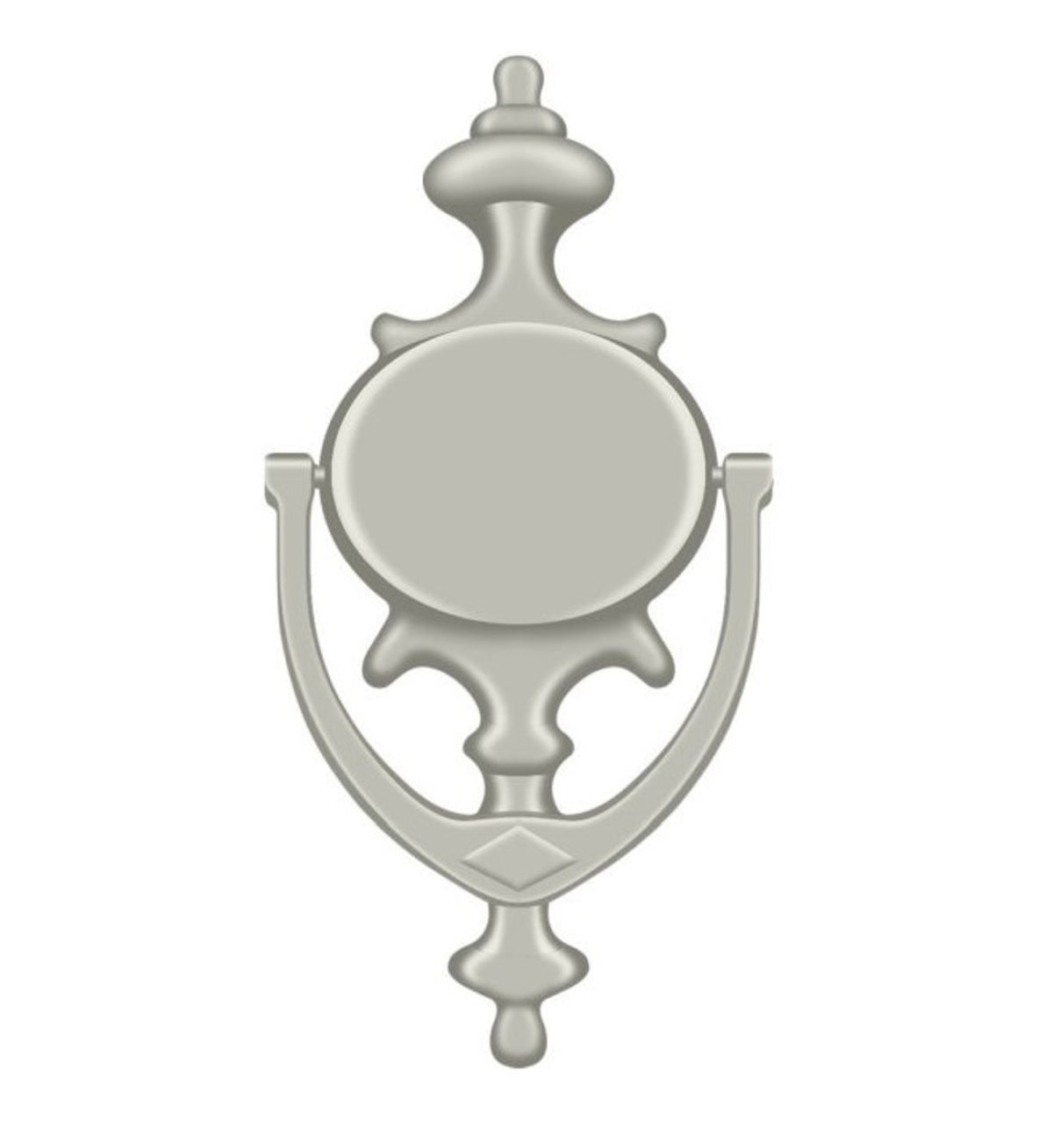 Deltana DK854U15 Door Knocker, Imperial, Satin Nickel