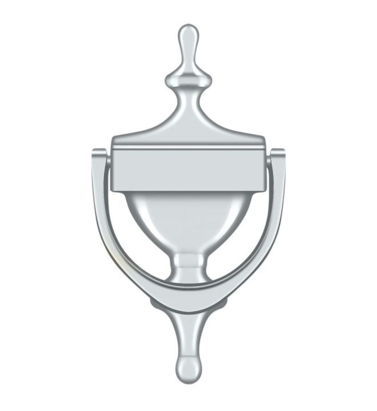 Deltana DK7356U26 Door Knocker, Victorian, Bright Chrome