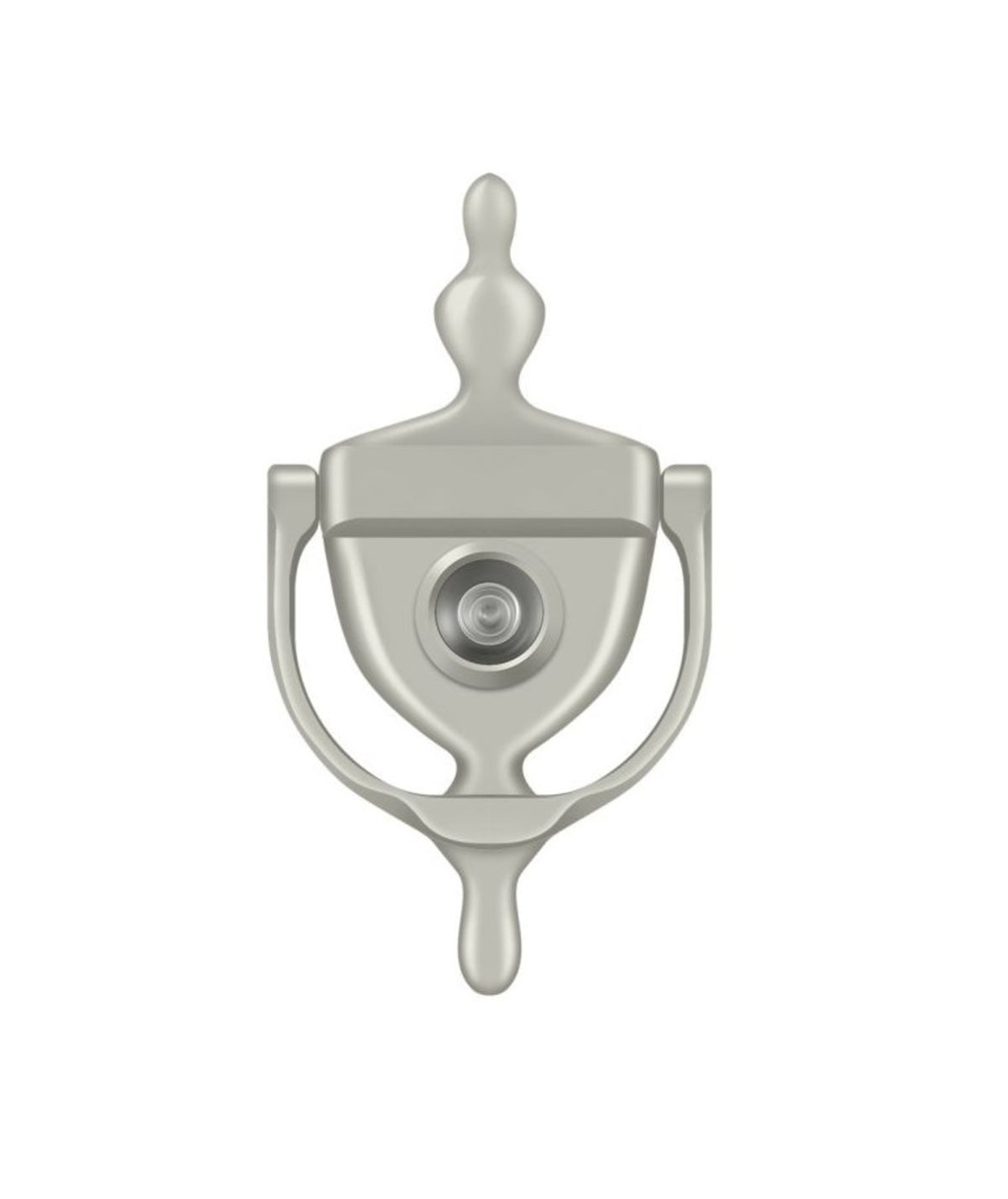 Deltana DKV630U15 Door Knocker-Viewer, Satin Nickel