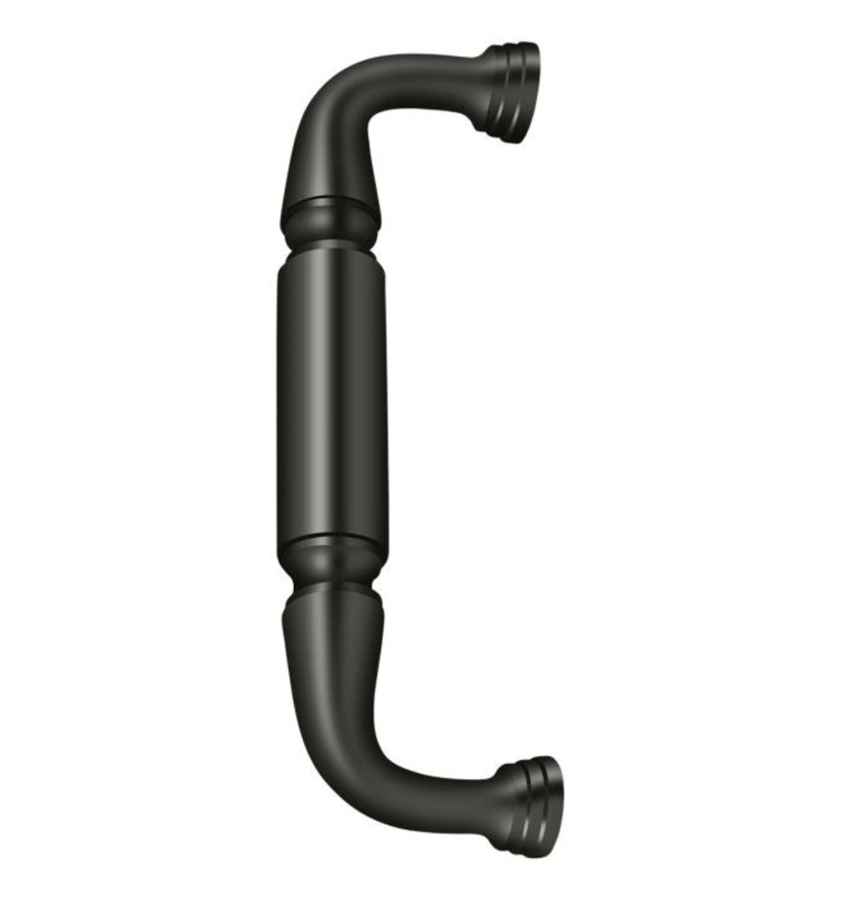 Deltana DP2574U10B Door Pull without Rosette, 8", Oil Rubbed Bronze
