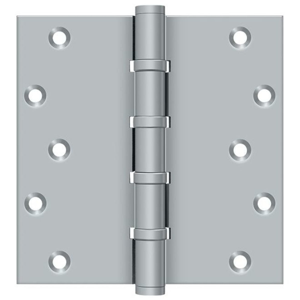 Deltana DSB66BB26D Square Ball Bearing Hinge, Satin Chrome