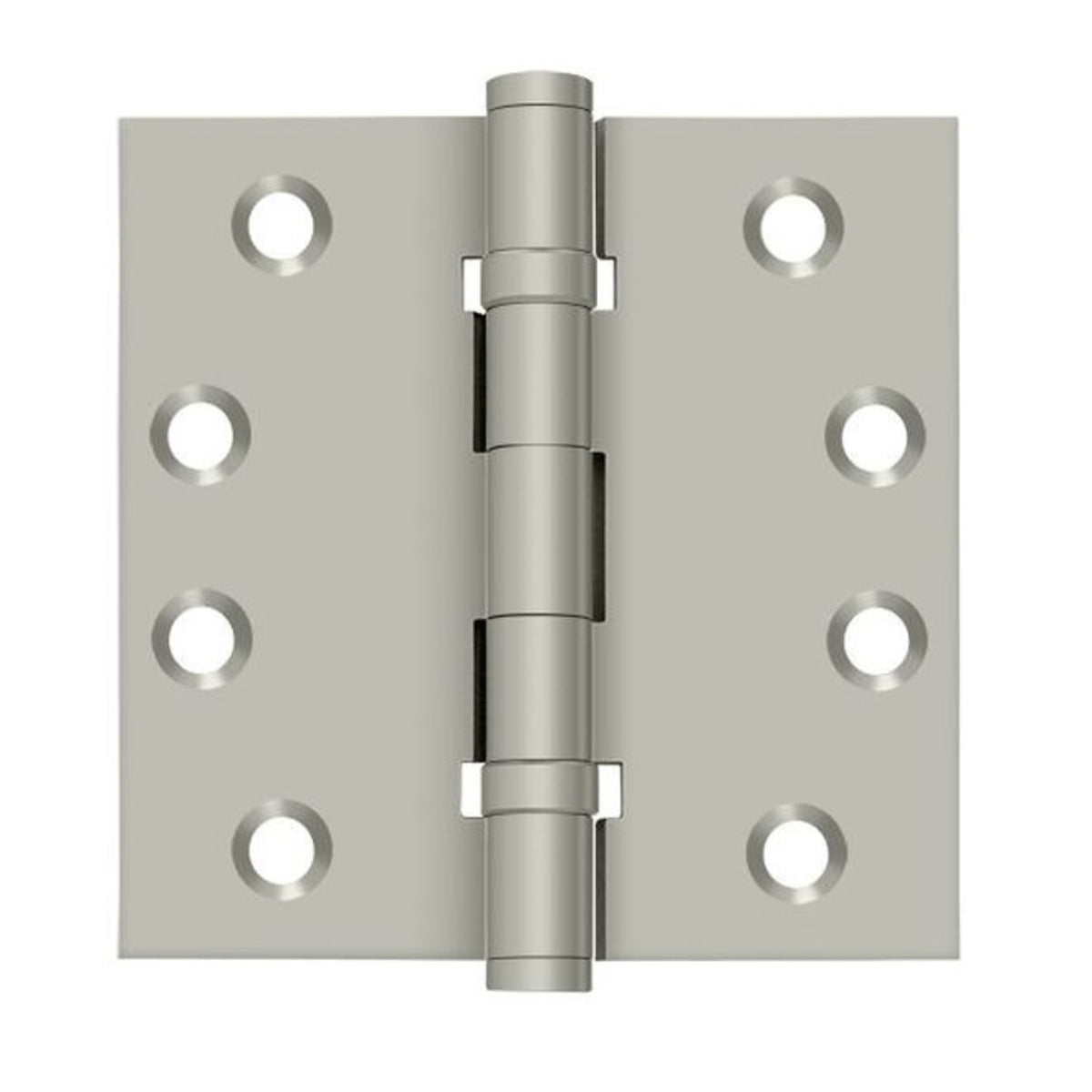 Deltana DSB4B15 Ball Bearings Square Hinge, Satin Nickel