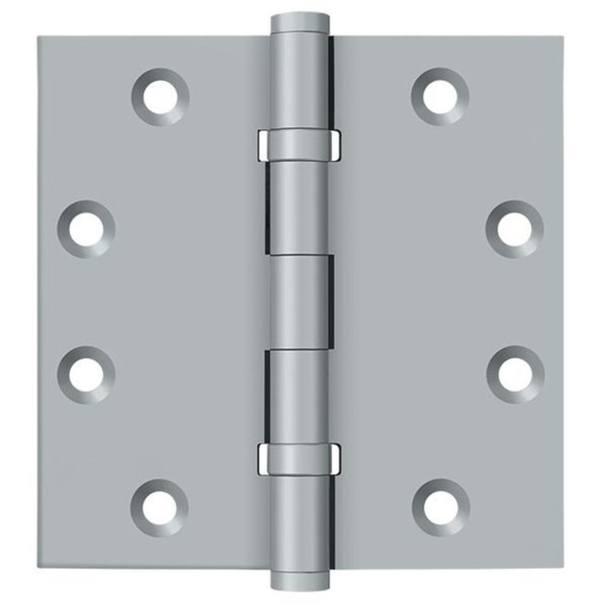 Deltana DSB45B26D Ball Bearings Square Hinge, Satin Chrome