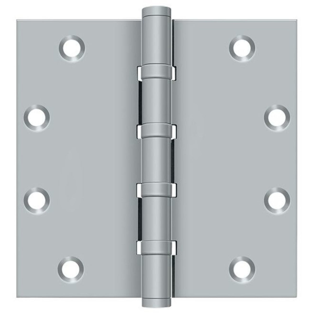 Deltana DSB55B26D Square Ball Bearing Hinge, Satin Chrome