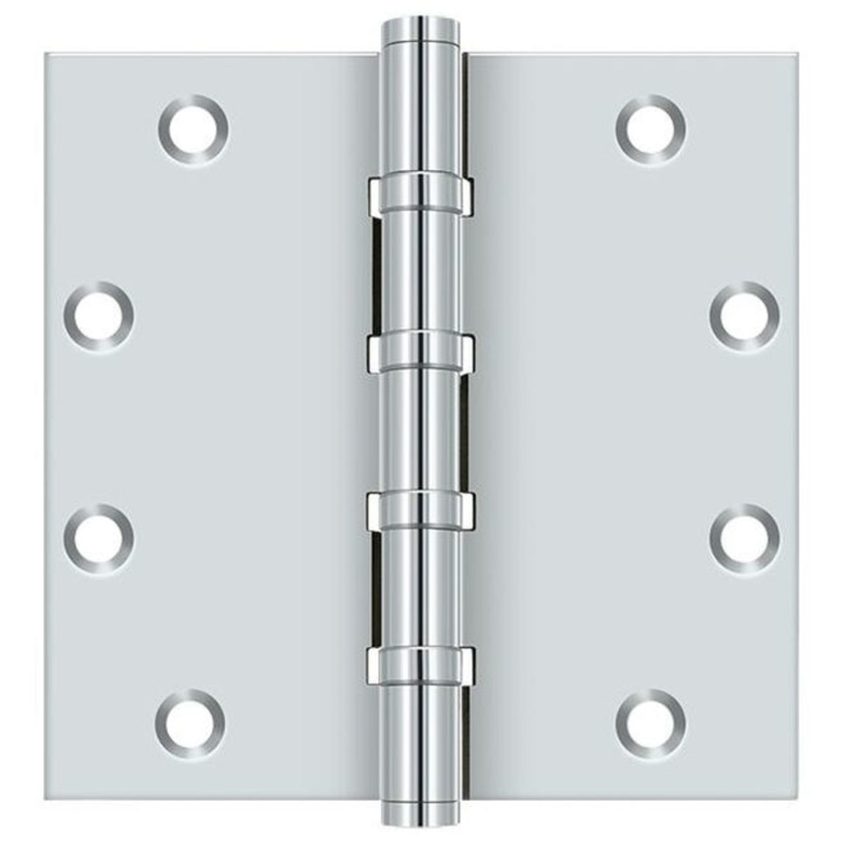 Deltana DSB55B26 Square Ball Bearing Hinge, Bright Chrome
