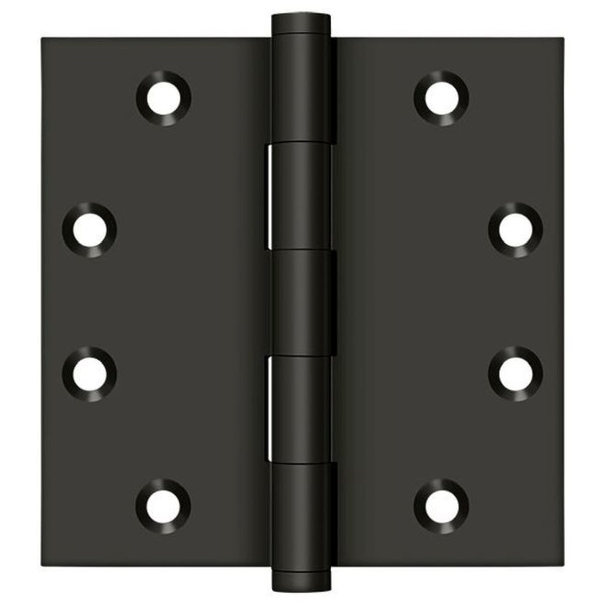 Deltana DSB4510B Square Hinge, Oil Rubbed Bronze
