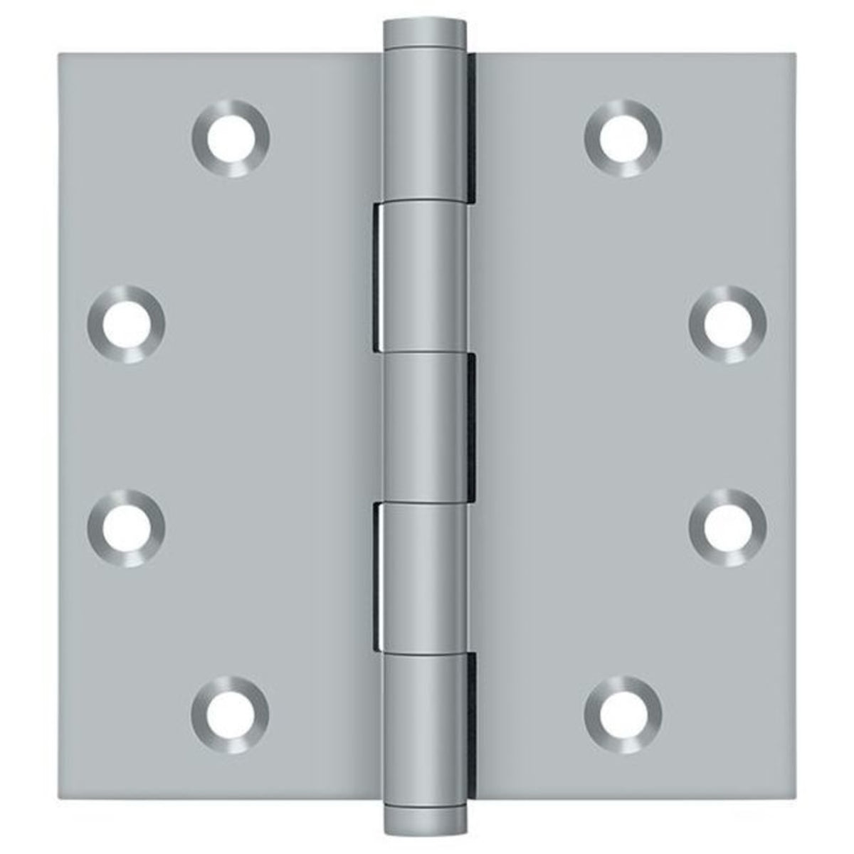 Deltana DSB4526D Square Hinge, Satin Chrome