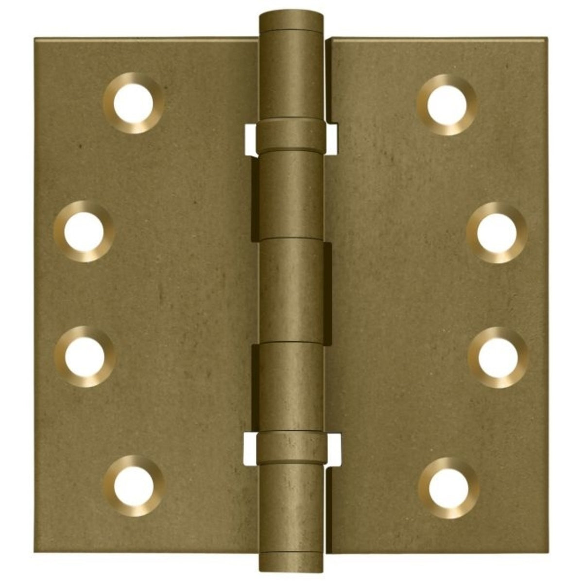 Deltana DSB4NB10BM Ball Bearings Square Hinge, Bronze Medium