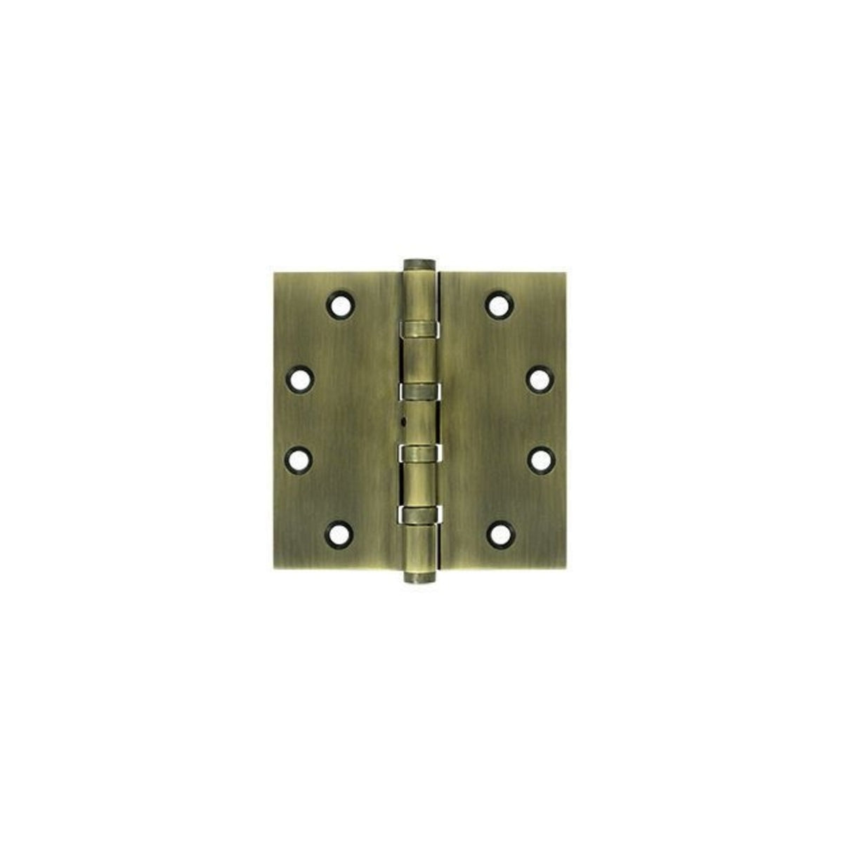 Deltana DSB45NB5 Ball Bearings Square Hinge, Antique Brass