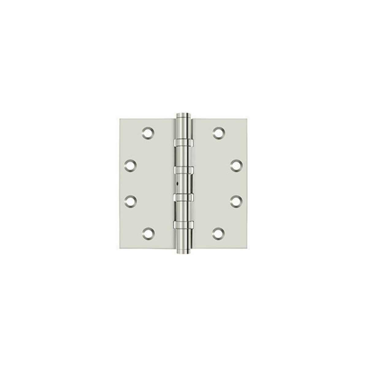 Deltana DSB45NB14 Ball Bearings Square Hinge, Bright Nickel