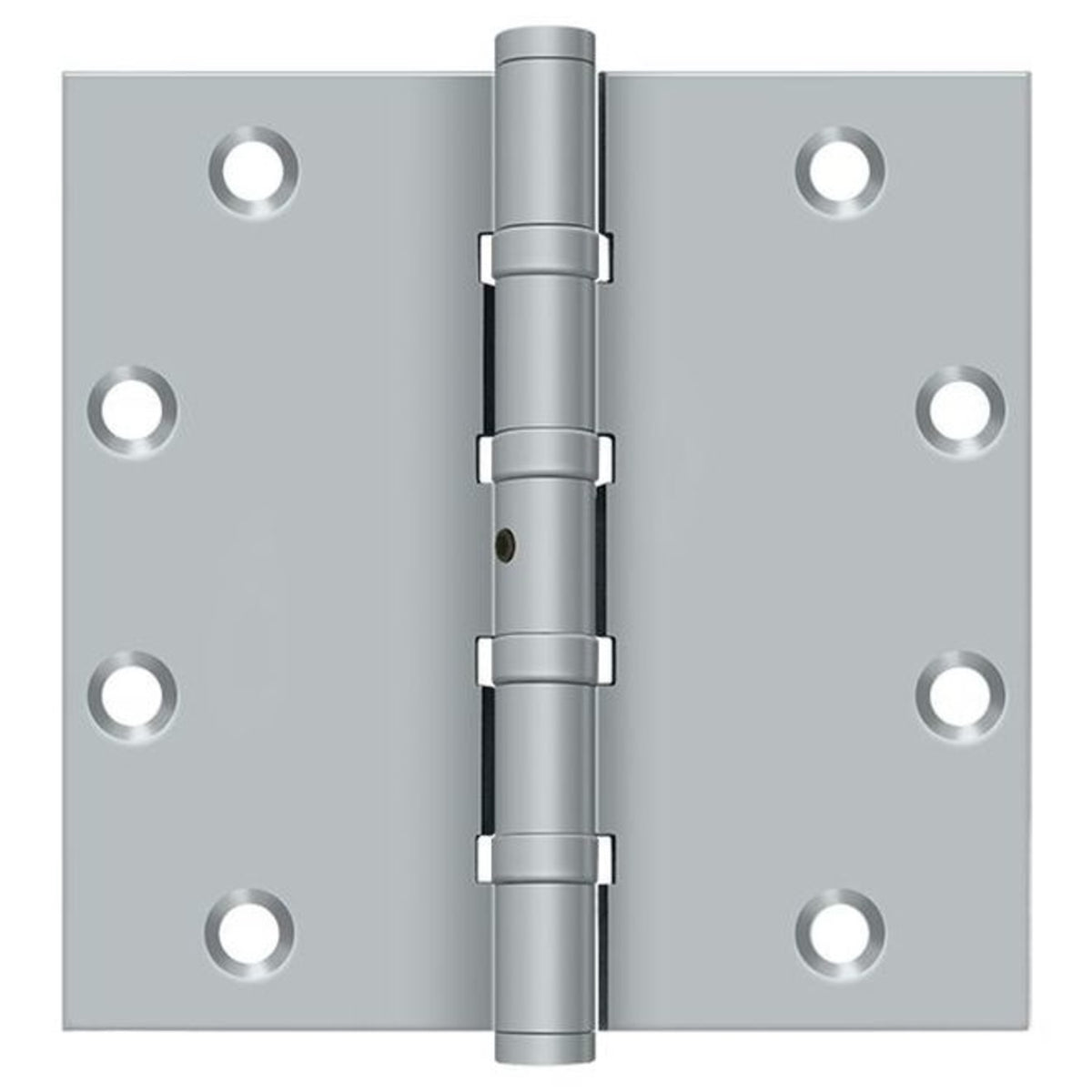 Deltana DSB55NB26D Square Ball Bearing Hinge, Satin Chrome