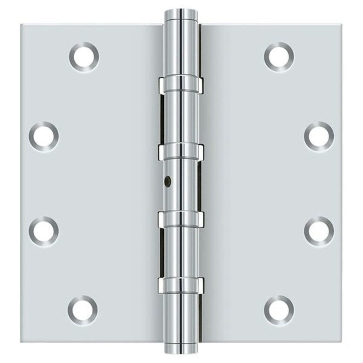 Deltana DSB55NB26 Square Ball Bearing Hinge, Bright Chrome