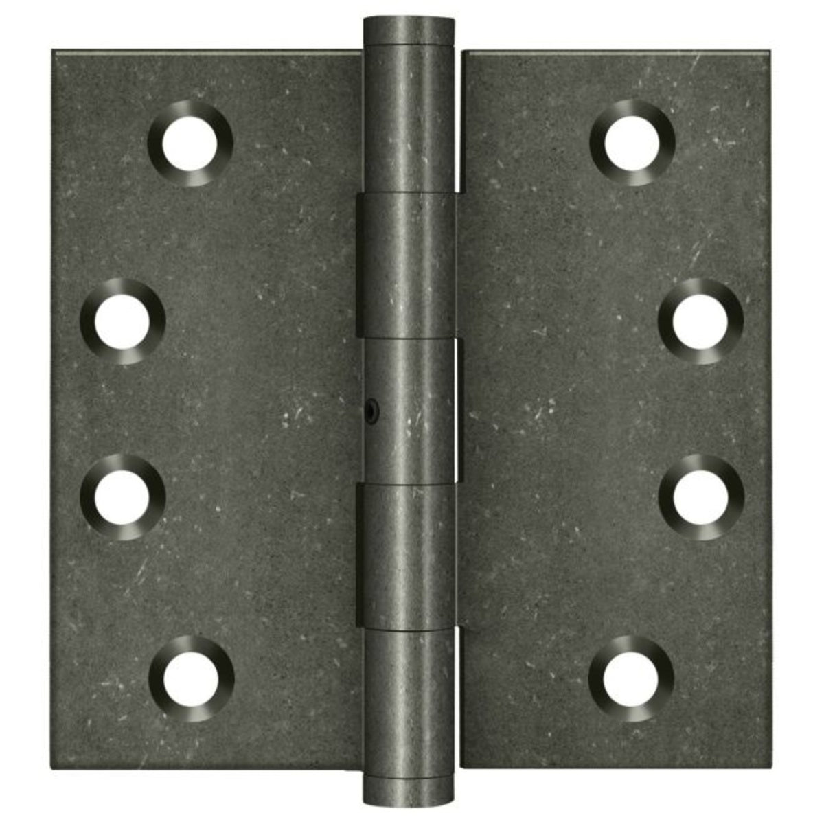 Deltana DSB4N10WM Square Hinge, White Bronze Medium