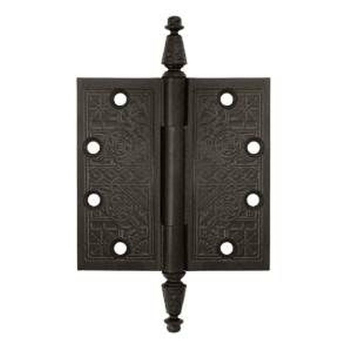 Deltana DSBP44U10B Full Mortise Square Hinge, Oil Rubbed Bronze