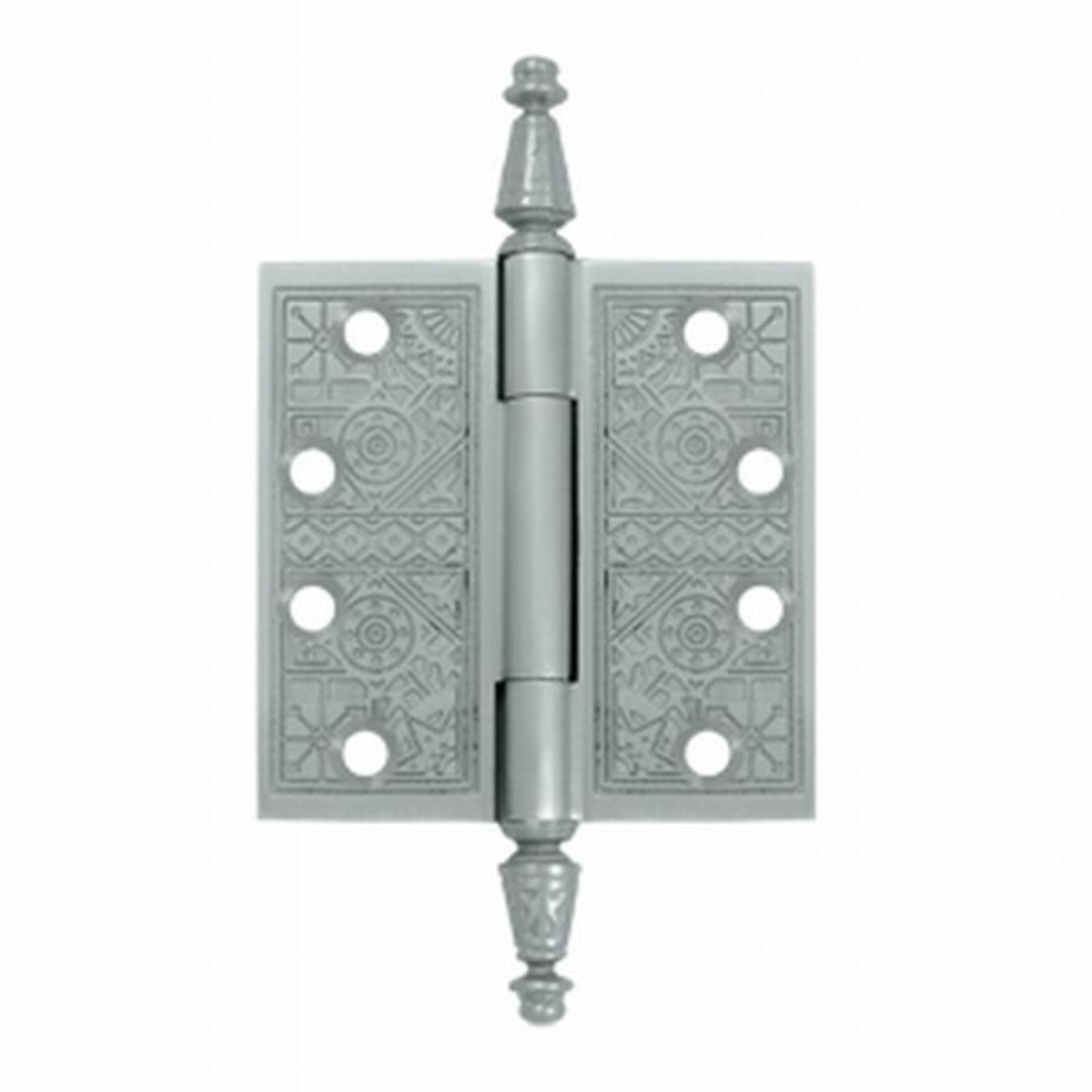 Deltana DSBP44U26D Full Mortise Square Hinge, Satin Chrome