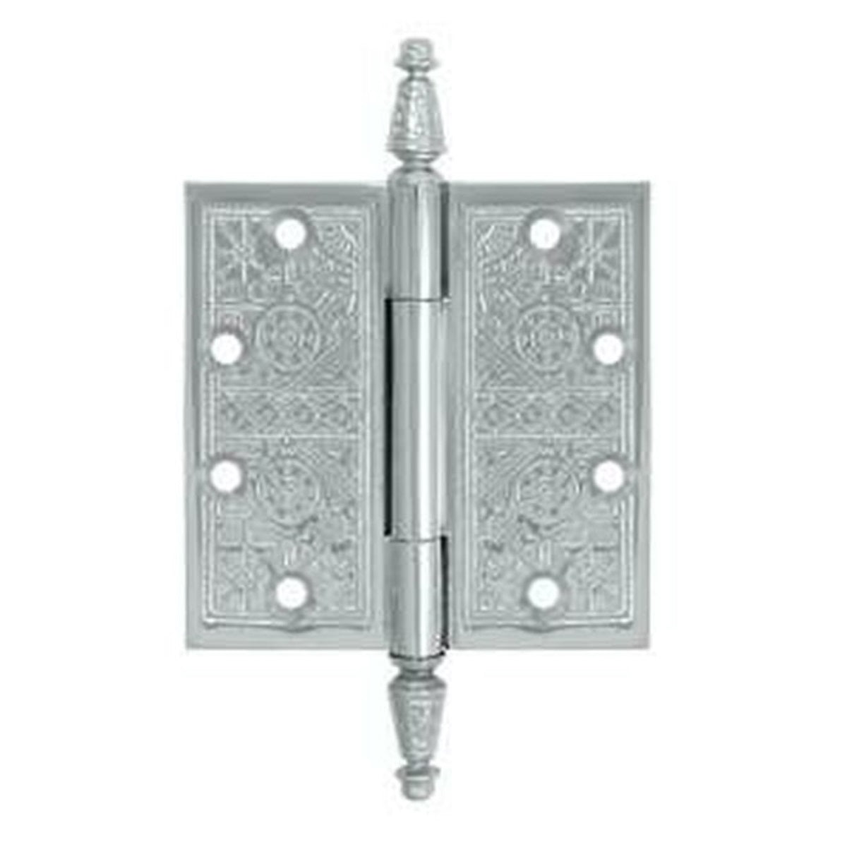 Deltana DSBP44U26 Full Mortise Square Hinge, Bright Chrome
