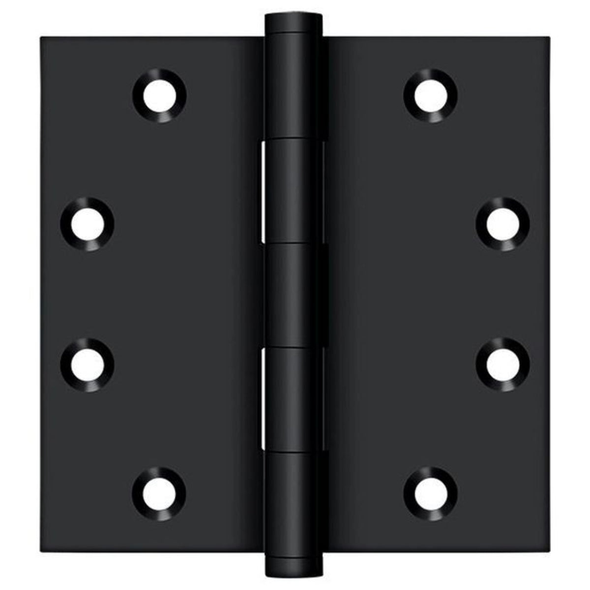 Deltana DSB4519 Square Hinge, Black