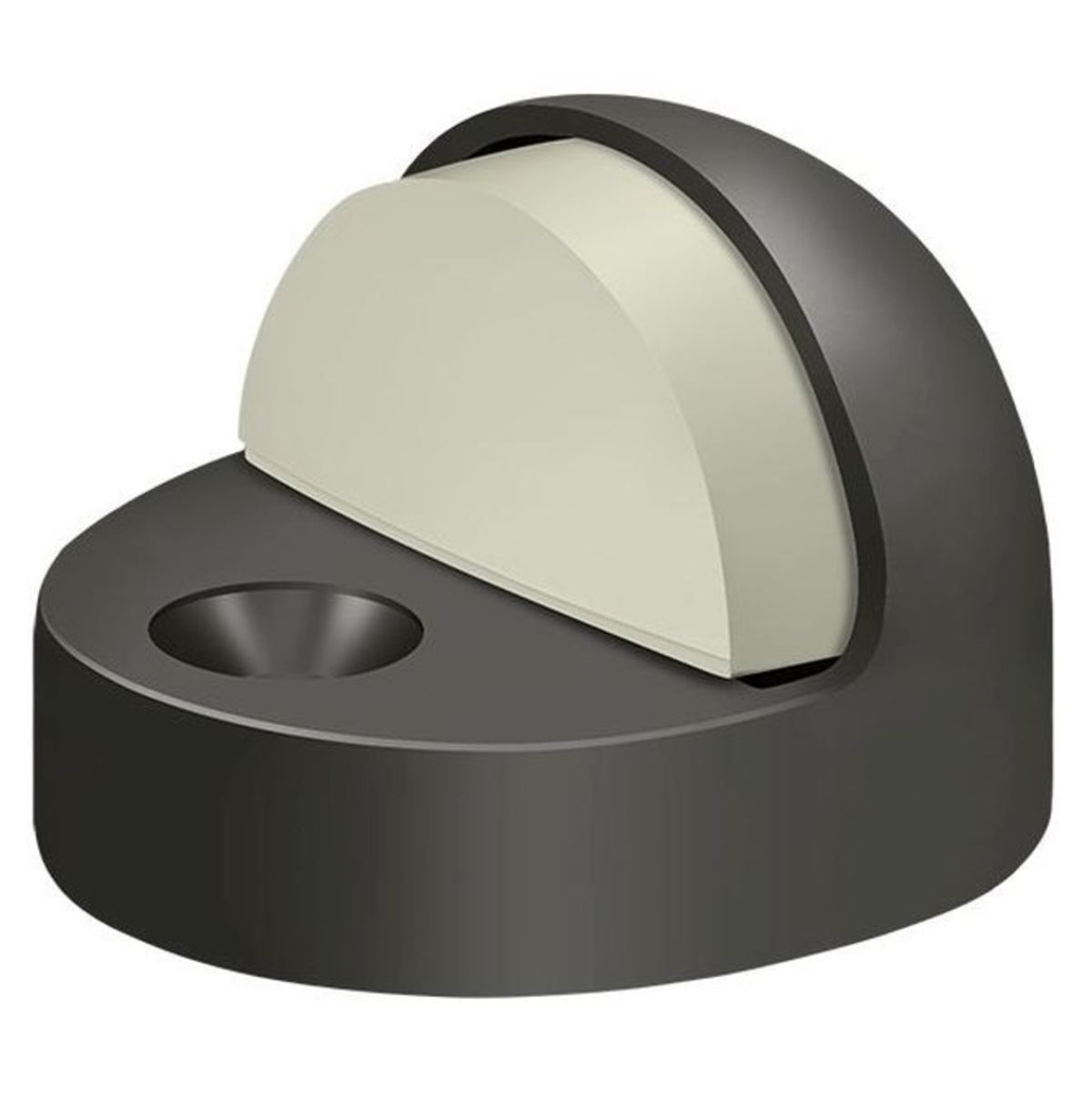 Deltana DSHP916U10B High Profile Dome Door Stop, Oil Rubbed Bronze