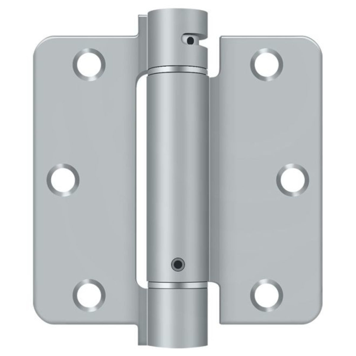 Deltana DSH35R426D Spring Hinge, Satin Chrome