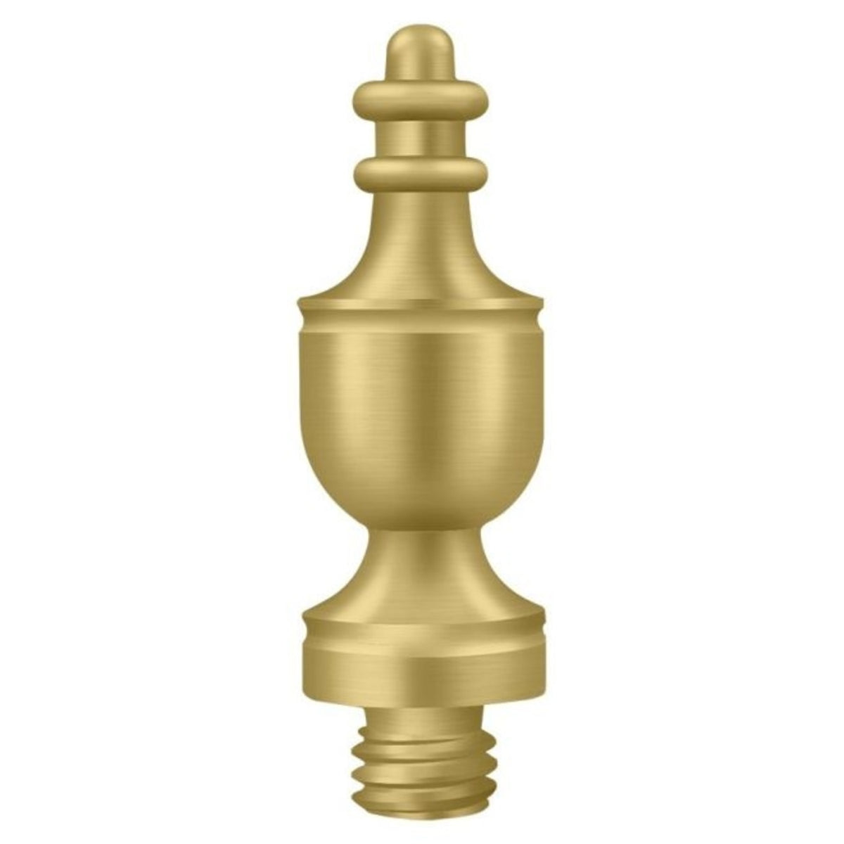 Deltana DSUT4 Urn Design Tip, Satin Brass