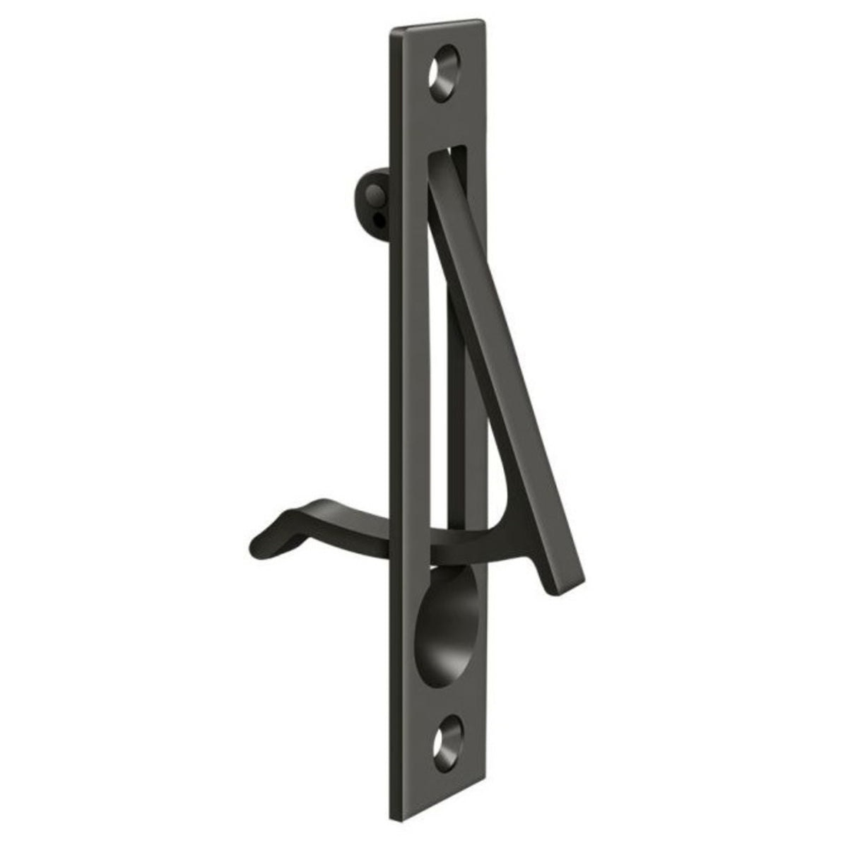 Deltana EP475U10B Edge Pull, Oil Rubbed Bronze, 4"