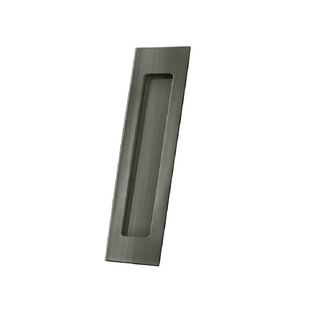 Deltana FP7178U15A Pocket & Sliding Door Rectangular Flush Pull, Antique Nickel