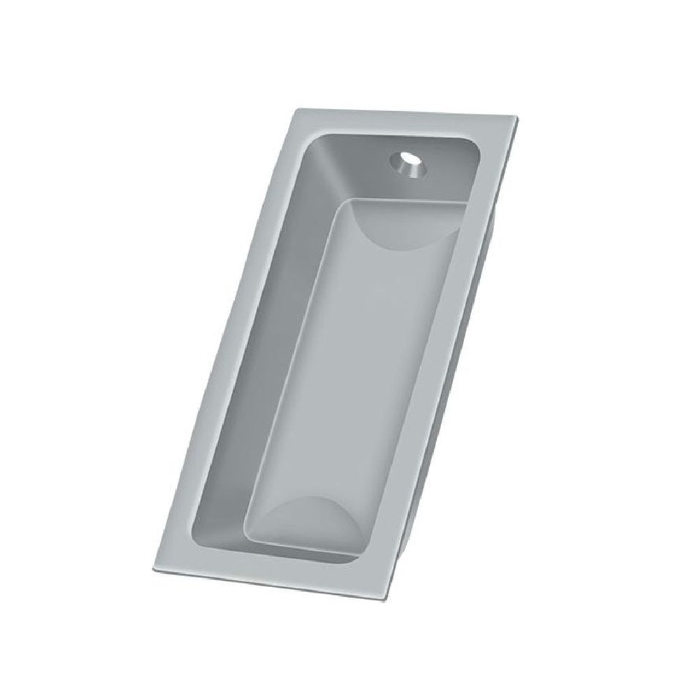 Deltana FP227U26D Pocket & Sliding Door Large Flush Pull, Brushed Chrome