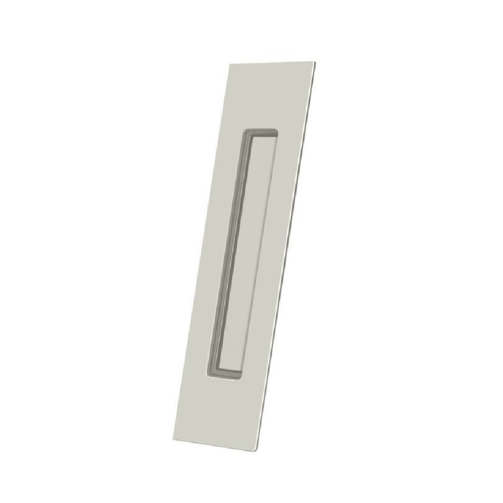 Deltana FP10225U14 Pocket & Sliding Door Flush Pull, Polished Nickel